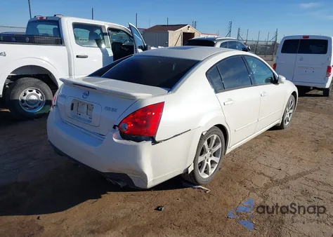 2008 Nissan Maxima 3.5 Se z USA, uszkodzony, nr VIN 1N4BA41E48C800162